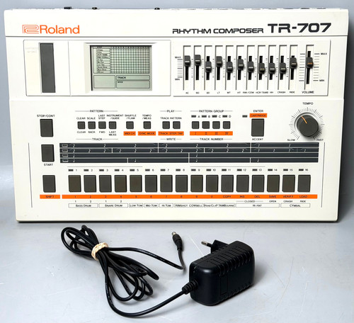 Roland 707 rhythm composer - roland, tr-707